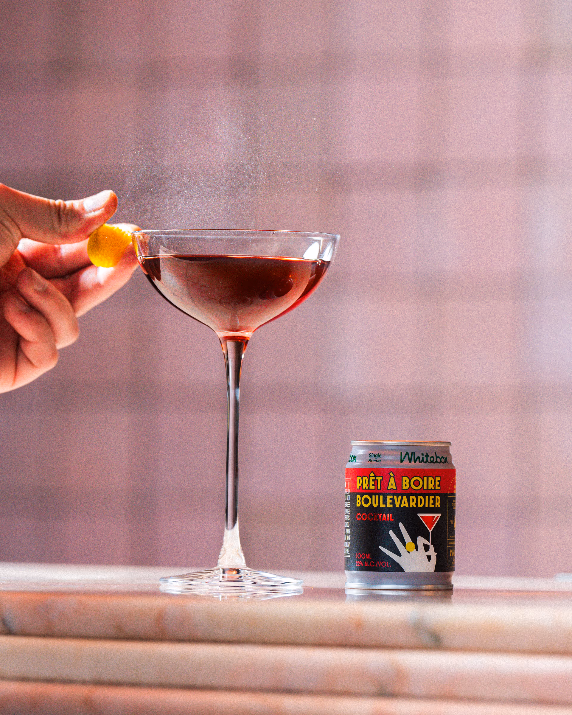 Whitebox Boulevardier cocktail
